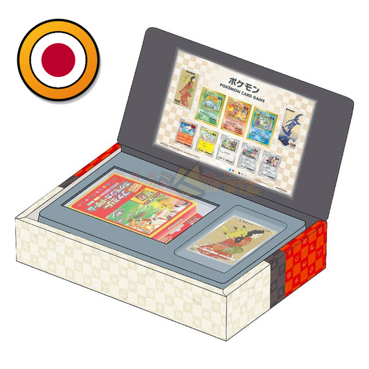 Pokémon TCG: Stamp Box von Japan Post – Pikachu & Urgl Promokarten (Japanisch) – Sealed OVP (dB) - PokéPrinz