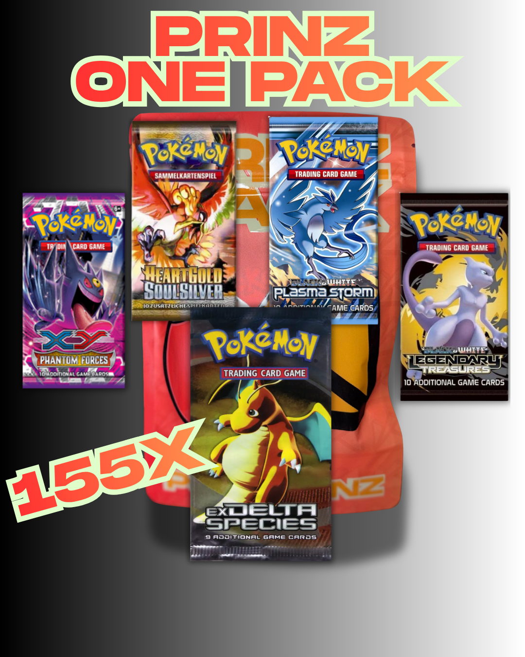 Prinz One Pack – Das ultimative Pokémon PrinzPack mit Retro-Highlights & Chance auf ex Delta Species | Limited Batch