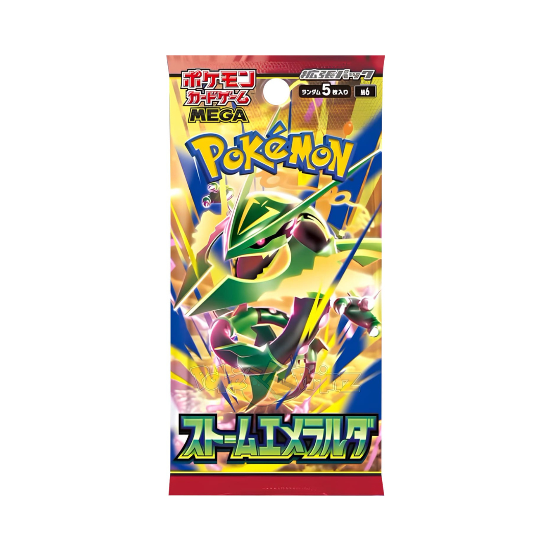 Pokémon Display – Storm Emerald (M6) Japanisch Booster Box | Sealed OVP