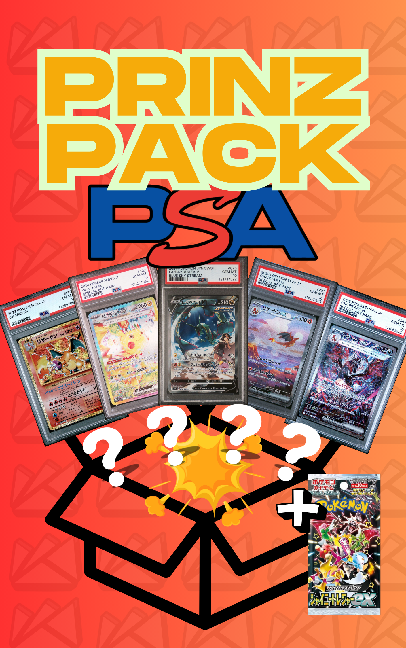 Prinz Pack Pokemon PSA Edition