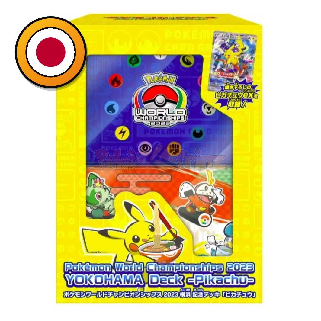 Pokémon TCG: World Championships 2023 Yokohama Deck Pikachu (Japanisch) – Sealed OVP (dB)