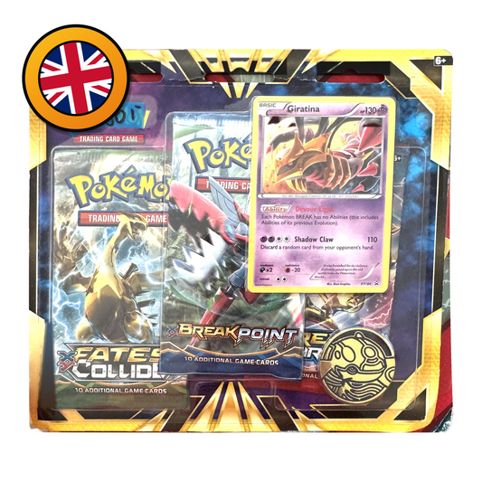 Pokémon TCG: XY 3-Pack Blister – Giratina Promo XY184 (Englisch)