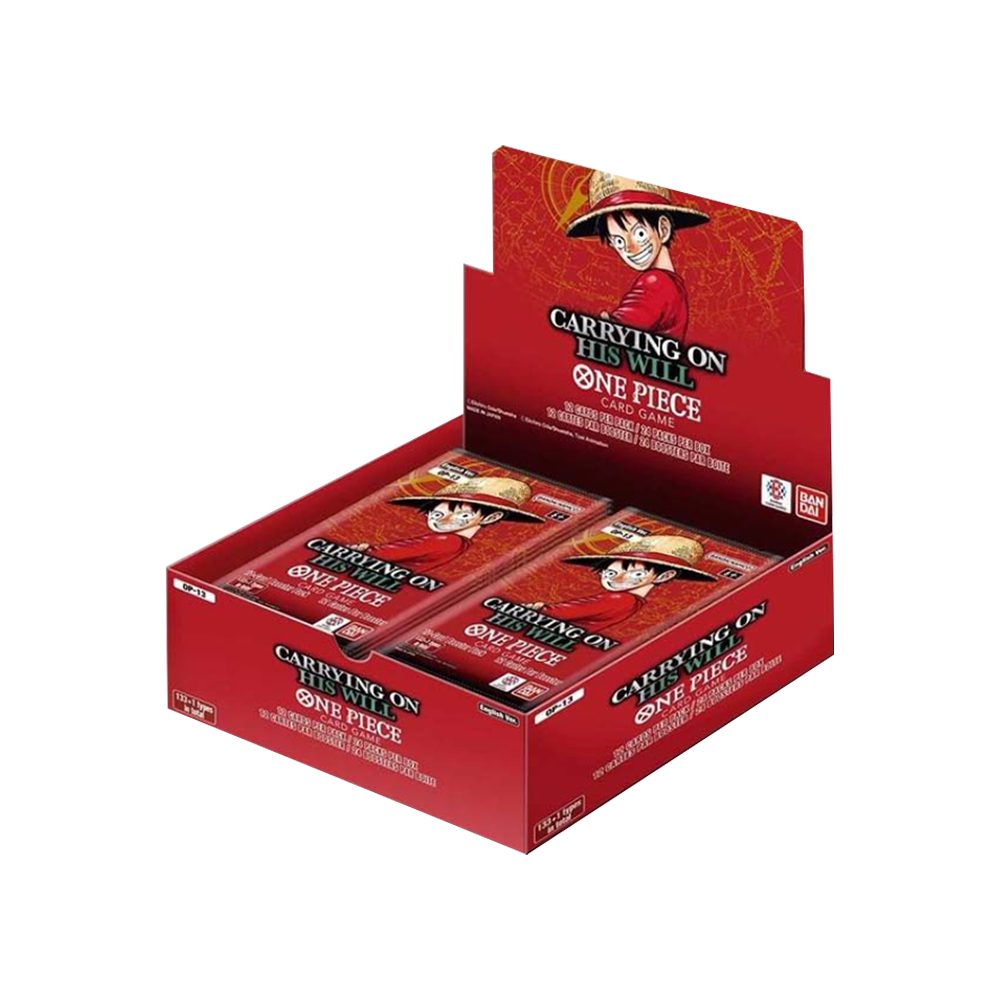 One Piece OP13 Carrying On His Will Display - Englisch