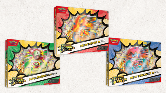 Pokémon TCG: Mega Evolution – Ascended Heroes: Mega-ex Boxes (English) - PokéPrinz