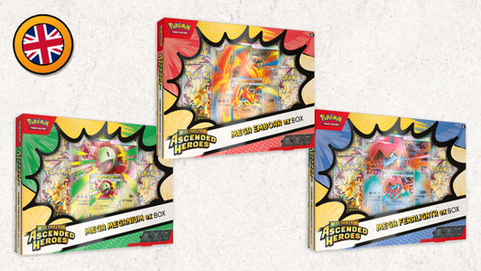 Pokémon TCG: Mega Evolution – Ascended Heroes: Mega-ex Boxes (English)
