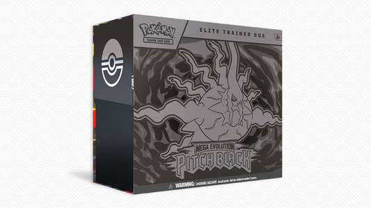 Pokémon TCG: Mega Evolution—Pitch Black Elite Trainer Box (Englisch) – ETB Sealed OVP