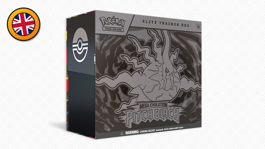 Pokémon TCG: Mega Evolution—Pitch Black Elite Trainer Box (Englisch) – ETB Sealed OVP