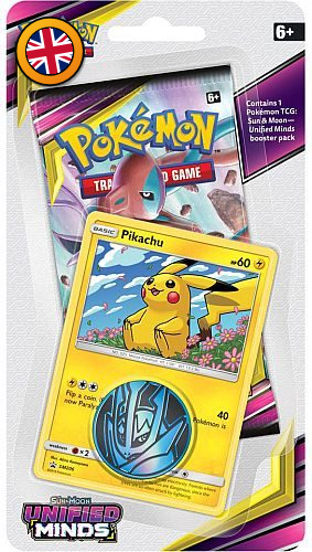 Pokemon Unified Minds Checklane Blister Pikachu & Sudowoodo