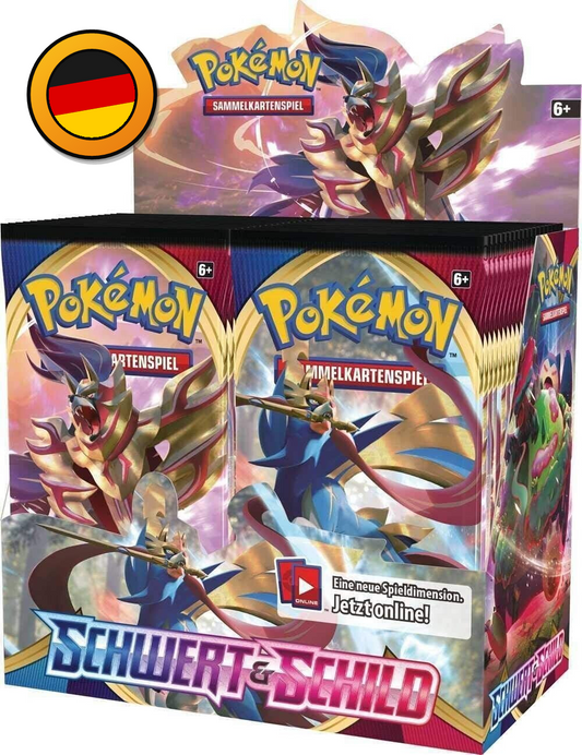 Pokemon Schwert & Schild Base Display - Deutsch