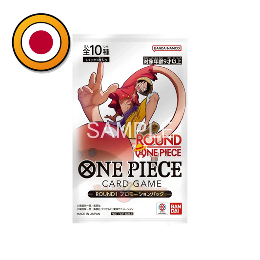 (Pre Order) One Piece Card Game x Round 1 Promo-Boosterpack (Japanisch) – Exklusive Event Promo