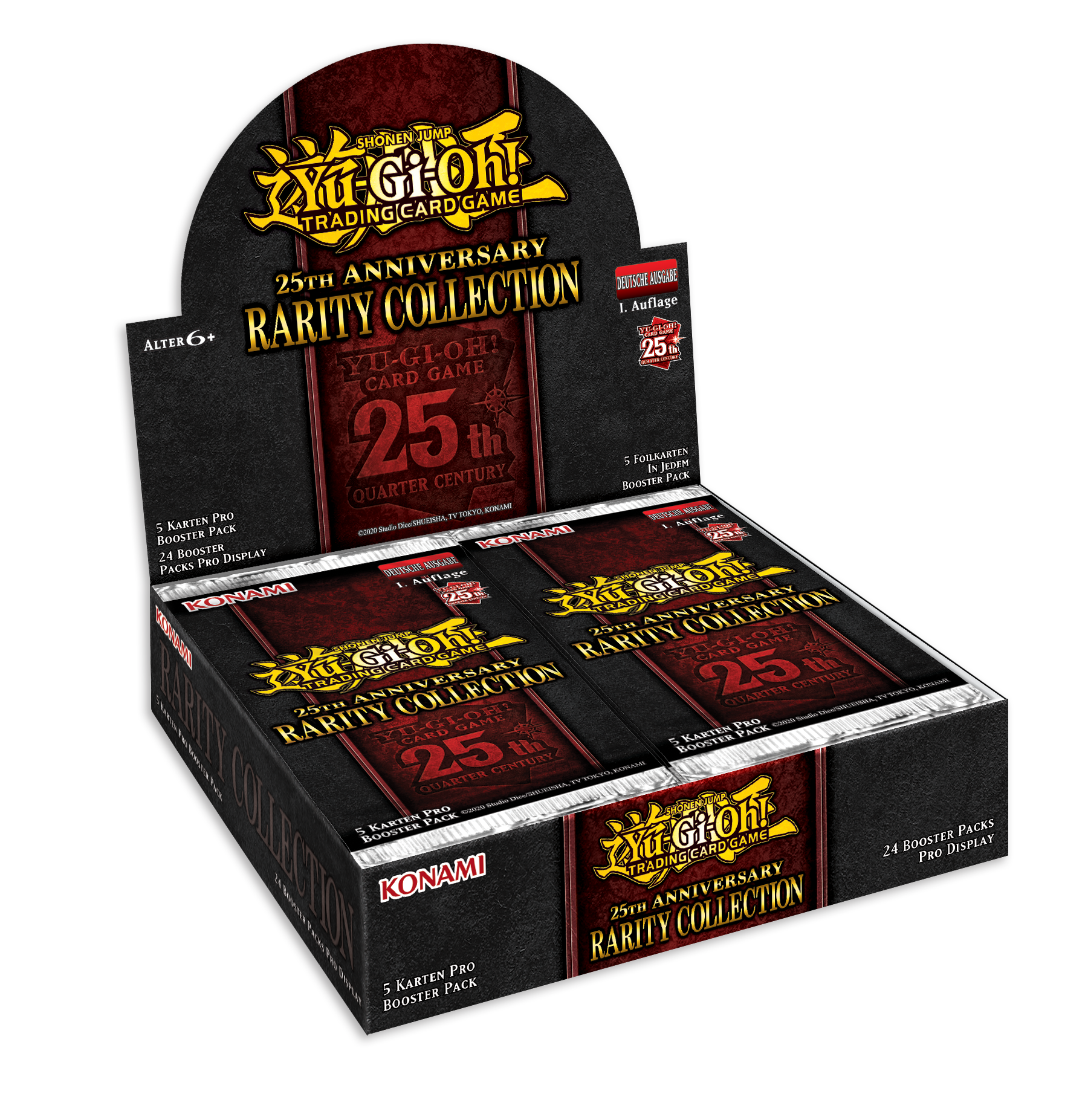 Yu Gi Oh! - 25th Anniversary Rarity Collection Booster Display (24 Packs) - Deutsch - PokéPrinz