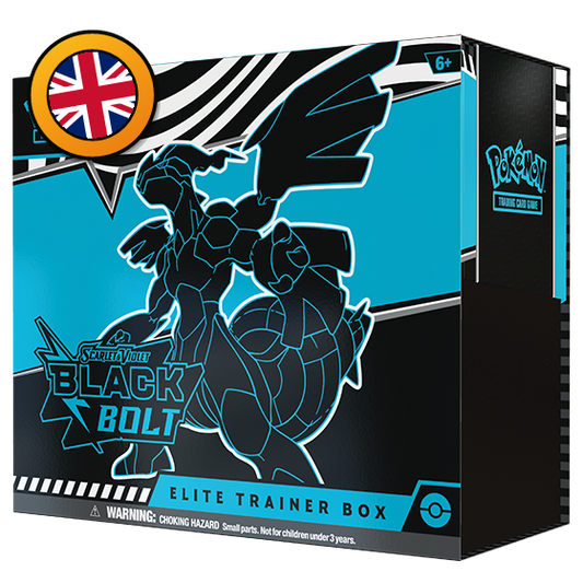 Pokémon TCG: Scarlet & Violet – Black Bolt Elite Trainer Box (English)