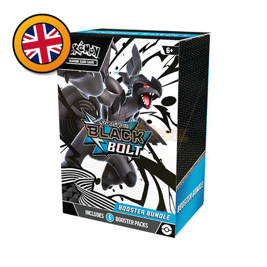 Pokémon TCG: Karmesin & Purpur – Black Bolt Booster Bundle Display (10 Bundles / 60 Packs) – Englisch – Sealed OVP (dB)